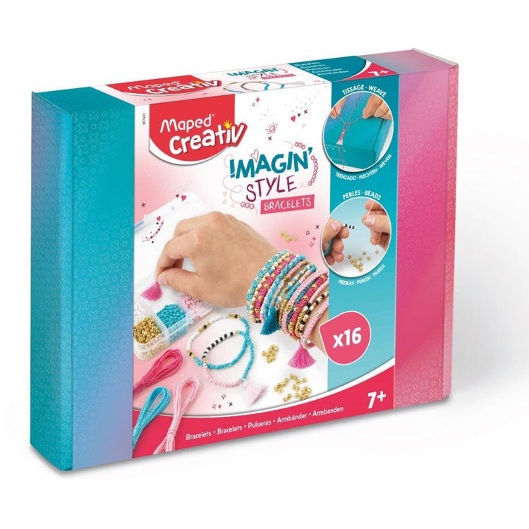 Picture of 4013-CREATIV IMAGIN STYLE BRACELETS X16 AGE 7+
